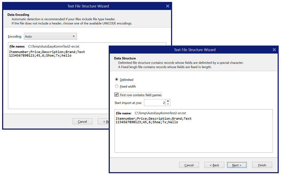 Automation - Data Filter Wizard